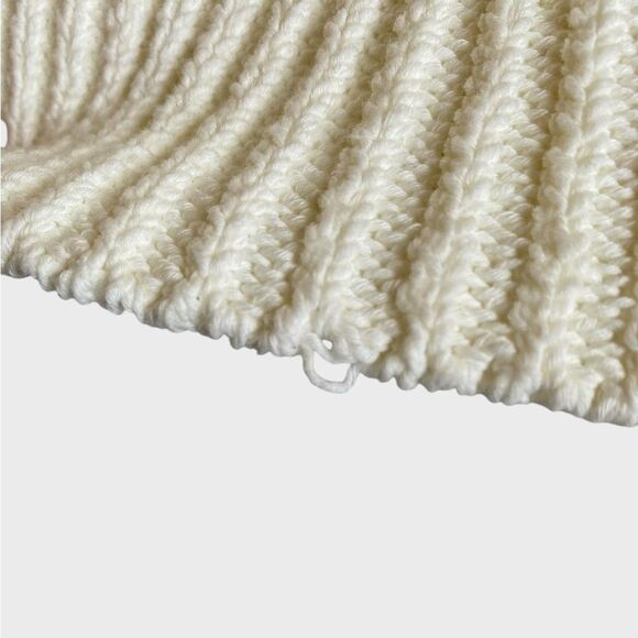 NWT Madewell Open Cable-Stitch Cardigan Sweater Women's Size M Bright Ivory - Picture 13 of 16